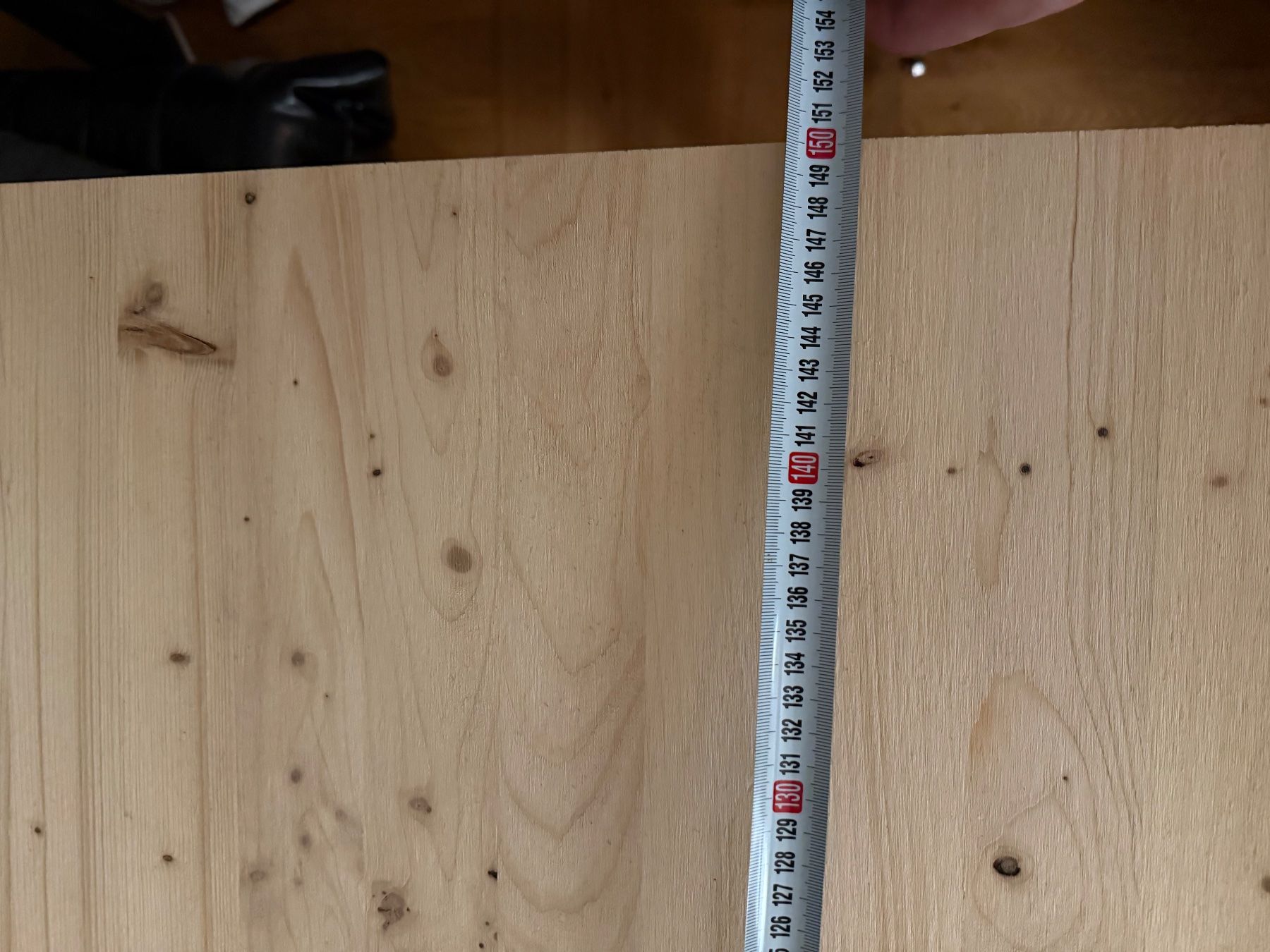 Schreibtische: Schreibtisch Bockgestelle aus Holz mit Ablage – Neu (gemäss Beschreibung) aus Zürich von josiep 4