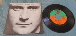 PHIL COLLINS, In the Air tonight, 7"Single, sehr gut!