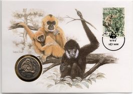 Numisbrief Vietnam WWF