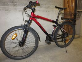 Mountain Bike, Velo, Fahrrad, WHEELER, 24 Gänge