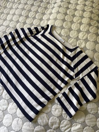 Closed Damen Langarmshirt gestreift Grösse M
