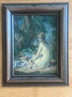 Akt am Waldrand – Original Karl Schlageter, 1928