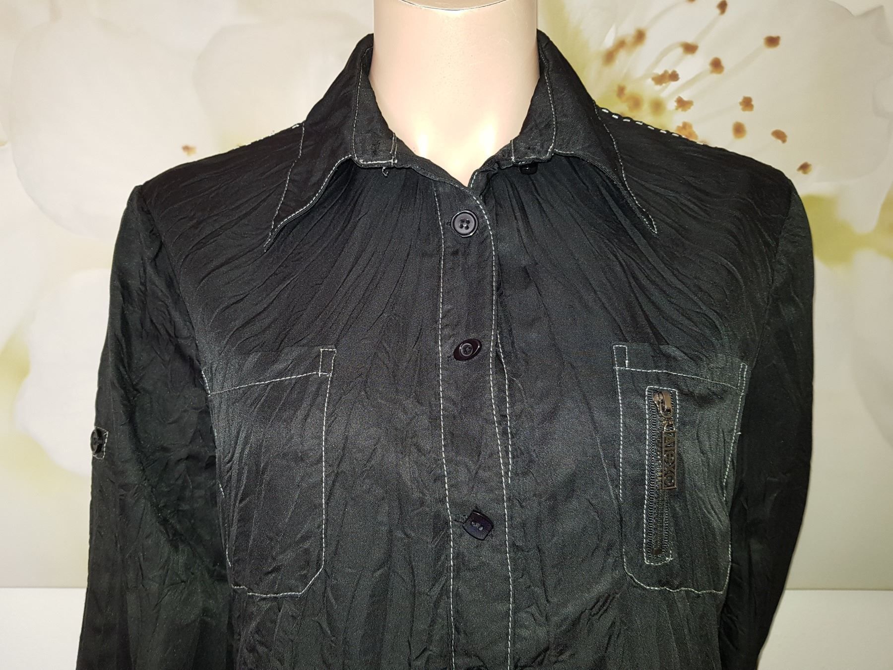 Blusen: Chemisier / Bluse ALEXO   Taille/Grosse  L – Gebraucht aus Cossonay-ville von Super-Price-Quality 1