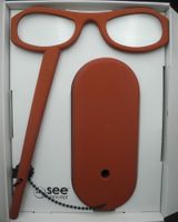 Lesebrille"See Home", Braun, Nr. 46m