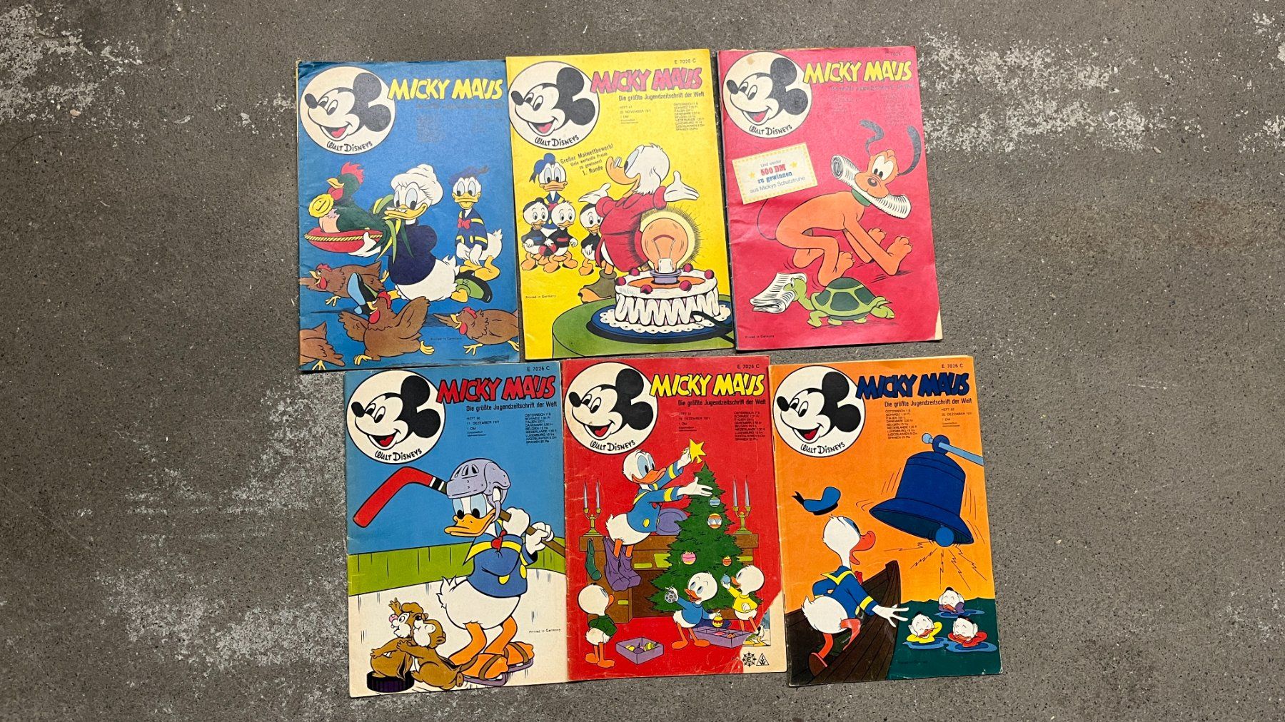 Comics: Micky Maus Comics Konvolut 1971, 35 Stück – Gebraucht aus Bern von daskannweg 3