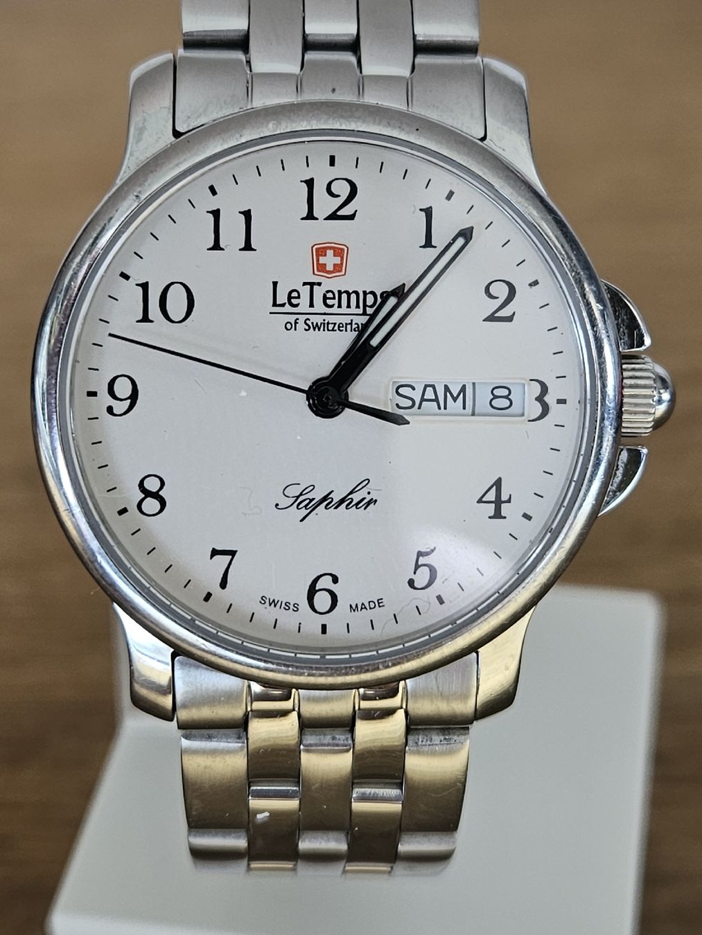 Orologi: Le Temps Saphir Herrenuhr 35mm – Usato da Flamatt venduto da pie_f9zm 2