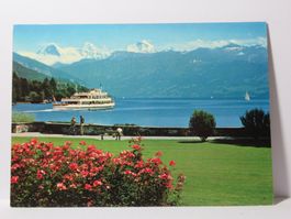Thun , Schadaupark , Schiff