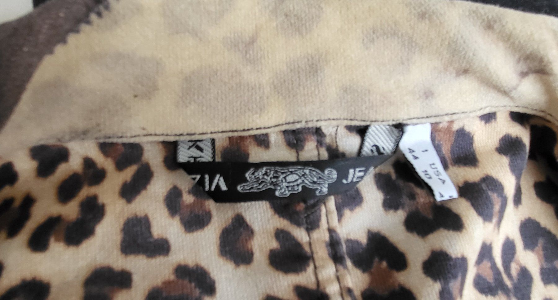 Giacche: Krizia Jeans Blazer Jacke Patchwork Leo Zebra Grösse 38/40 – Nuovo (secondo la descrizione) da Adlikon b.Regensdf venduto da YvZi 3