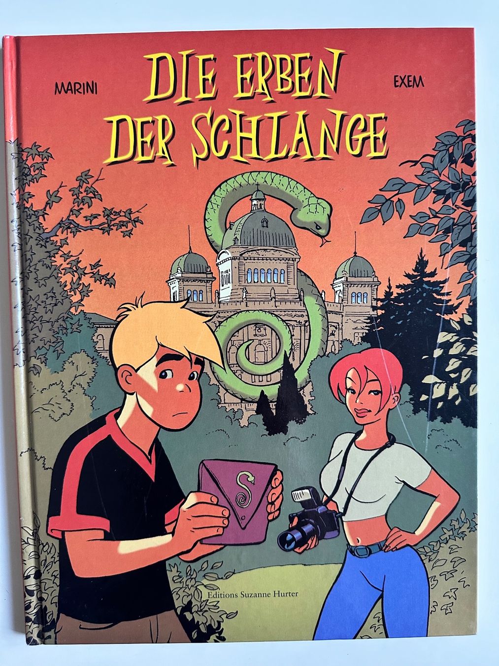 Fumetti: DIE ERBEN DER SCHLANGE - HARDCOVER - SCHWEIZER COMICS – Usato da Münsingen venduto da Ganjam