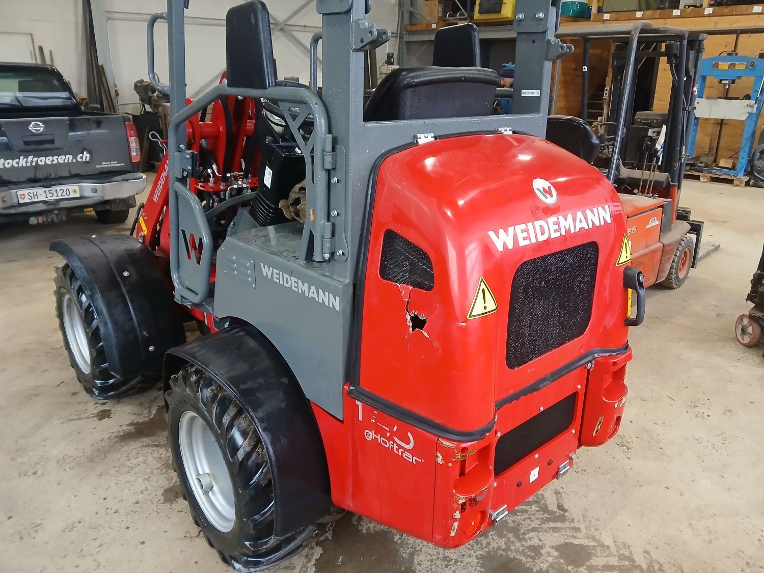 Weidemann Caricatori: Hoflader Weidemann e1160 vollelektrisch – Usato da Wilchingen venduto da farmer6599