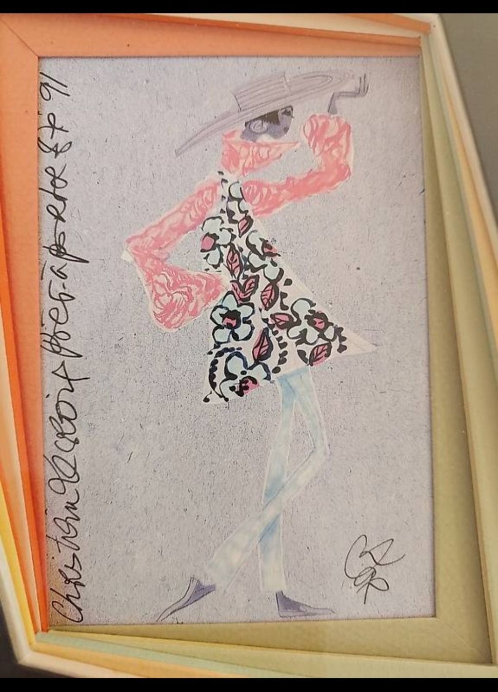 Dipinti: Illustration de mode Christian Lacroix – Usato da Genève venduto da Ana_bay