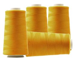 Overlockgarn, 3000m, Polyester - mandarine 31