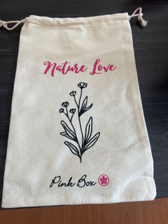 Stoffbeutel Pink Box Nature Love 25x35 cm neu