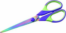 DAHLE Titanum Schere 54107, Stahl, 18 cm, farbig