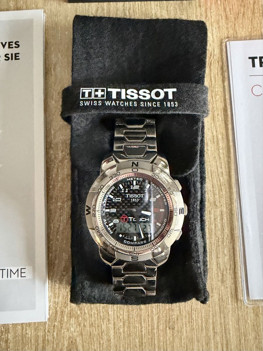Tissot Orologi: Tissot T-Touch, Herrenuhr-Titanium – Usato da Grindelwald venduto da TSG-G-Town