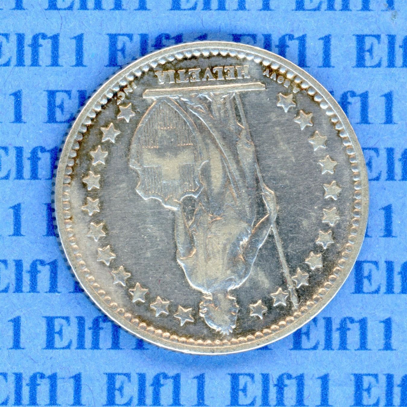 Tutti le monete: CHF___2.00 1901 ss-vz 2 Franken – Usato da Widnau venduto da Elf11 1