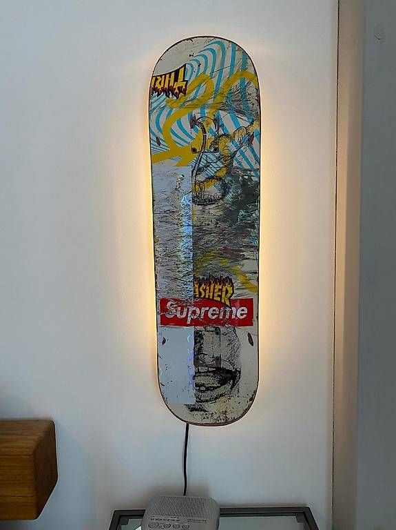 Lampen: 2 Skateboard LED Wandlampen Set – Gebraucht aus Romanshorn von war_w9jg 1