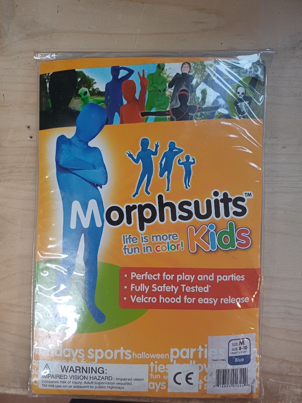 Costumi: Morphsuits Kids Blau – Nuovo e nell'imballaggio originale da Gipf-Oberfrick venduto da LuuserSieche2004