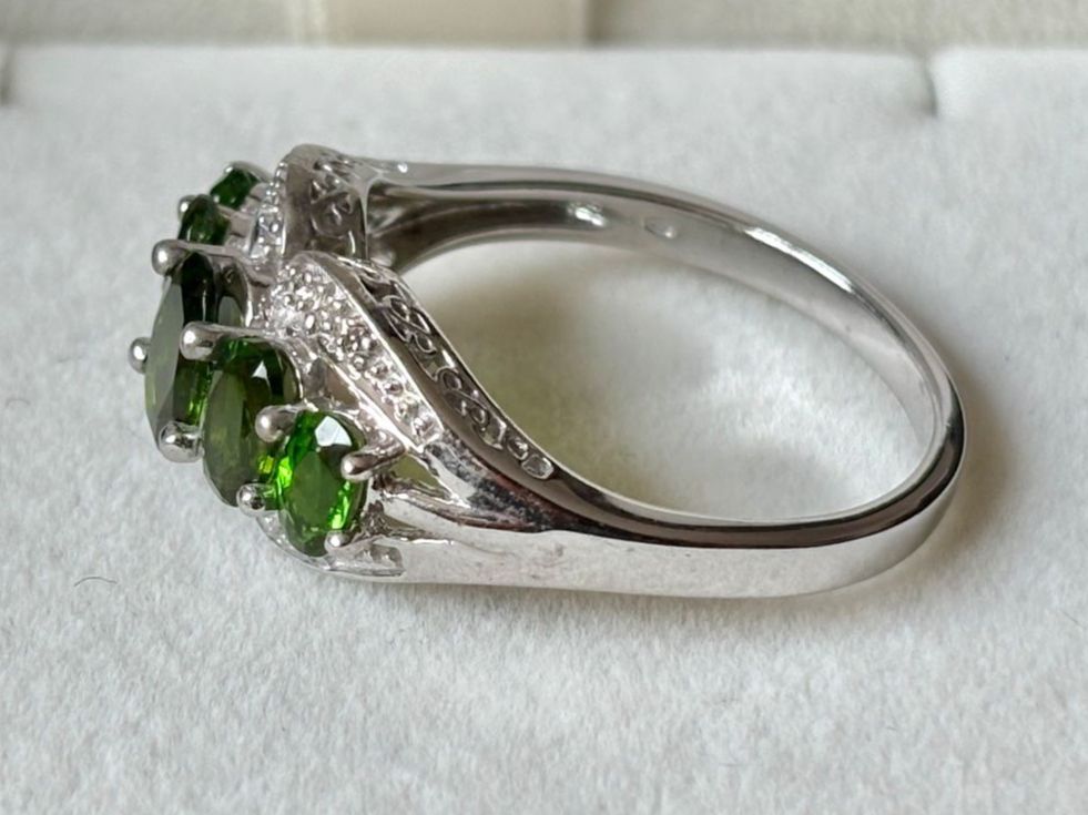 Ringe: Chromdiopsid Schmuckring, Silber 925, Gr. 63 – Neu (gemäss Beschreibung) aus Brugg AG von lau_9rvy 3