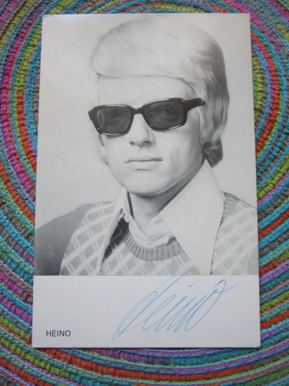 Autogramme: HEINO D SÄNGER ANTIKES AUTOGRAMM – Gebraucht aus GUTENSWIL von Alpina6