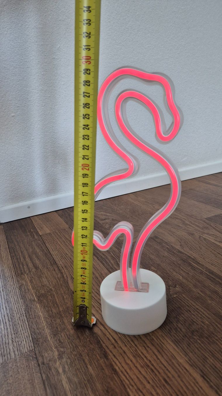 Lampade: Cute flamingo neon lamp – Usato da Zürich venduto da monadiederich 2