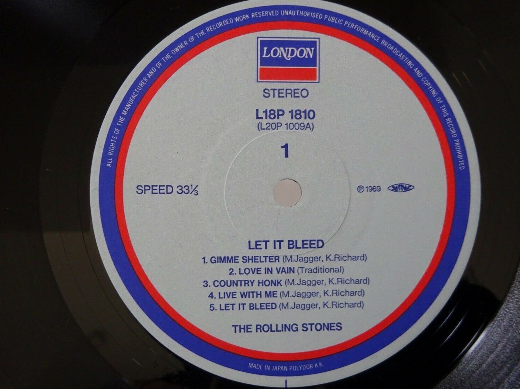 Dischi in vinile: ROLLING STONES let it bleed L18P 1810 LP – Usato da founex venduto da cetrarese01 2