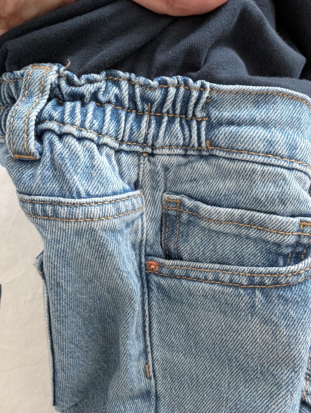 Mango Jeans: Jeans de grossesse coupe droite marque Mango taille 36 – Usato da Genève venduto da bla_s65t 3