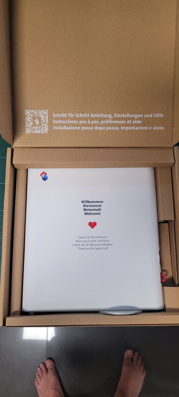 Swisscom Modem & Router: Swisscom Internet-Box 5 – Nuovo e nell'imballaggio originale da Dübendorf venduto da win_d97m 2