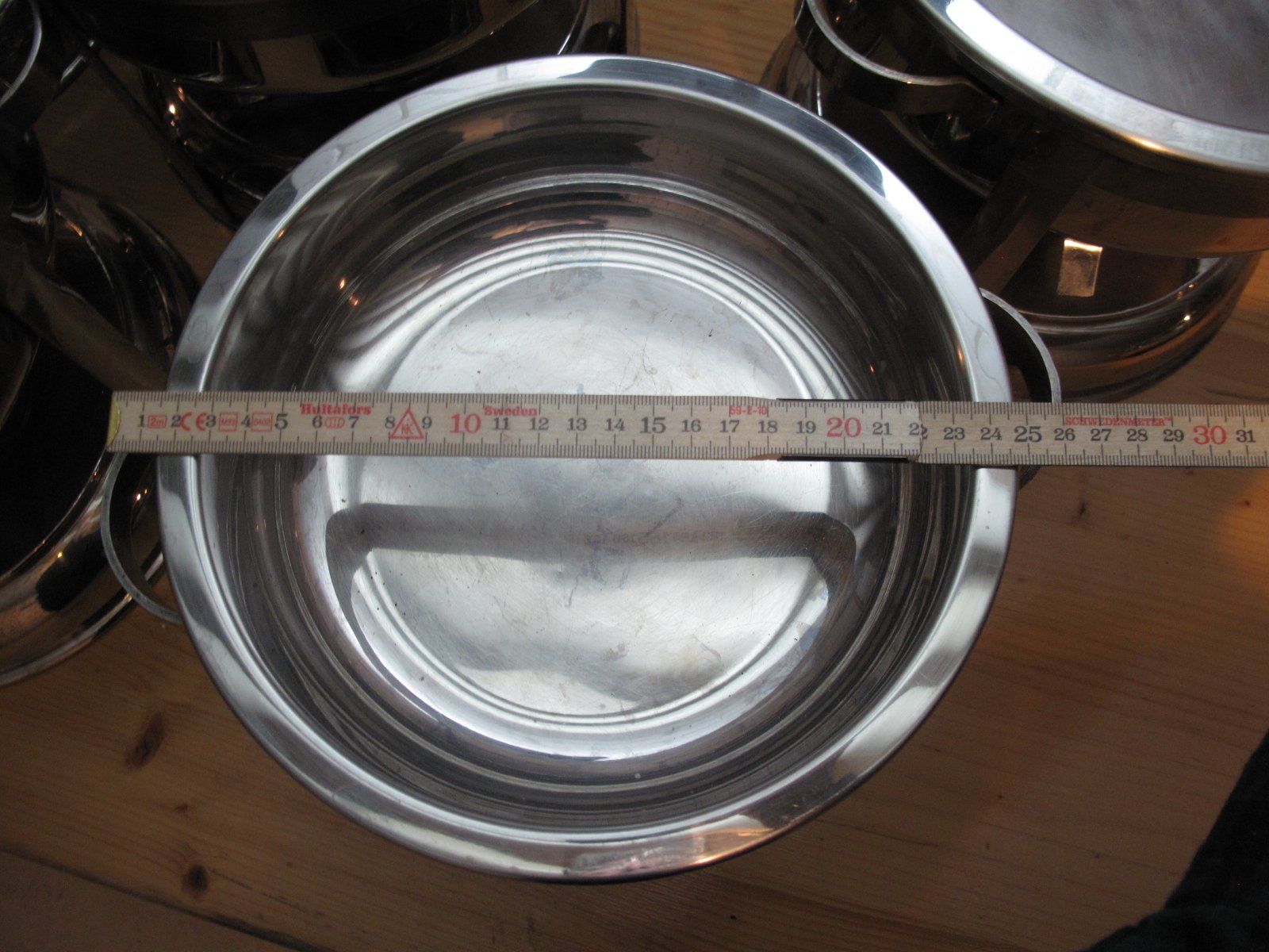 Elettrodomestici da cucina: Buffetwärmer,  Chavingdish, Rechaud  Edelstahl – Usato da Wil SG venduto da fva01 5