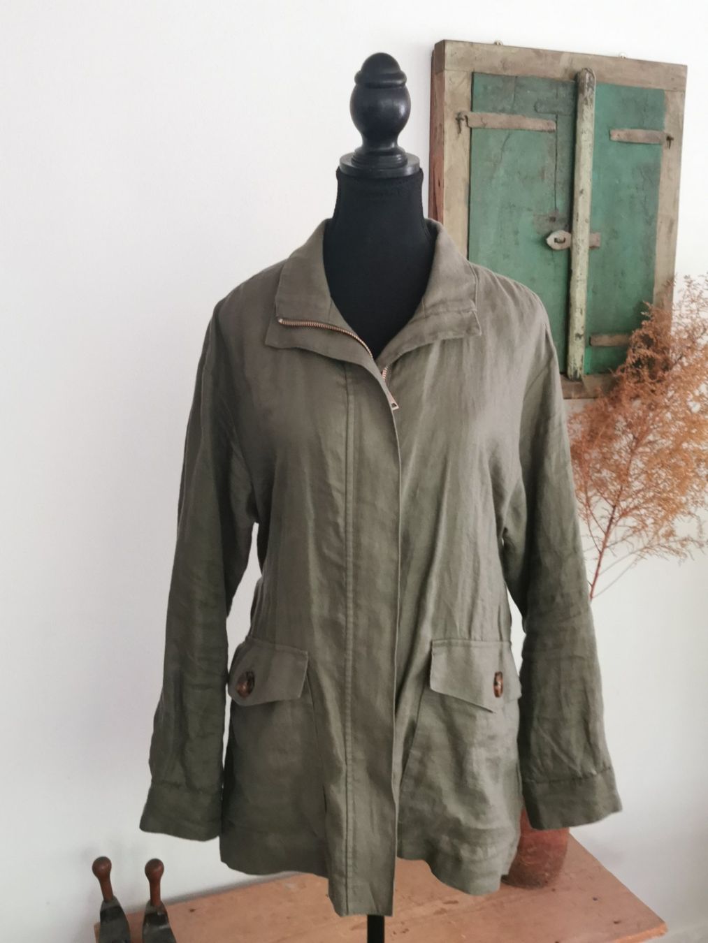 Massimo Dutti Jacken: Massimo Dutti Tolle Leinen Jacke Gr. S/M – Gebraucht aus gachnang von tibus1 1