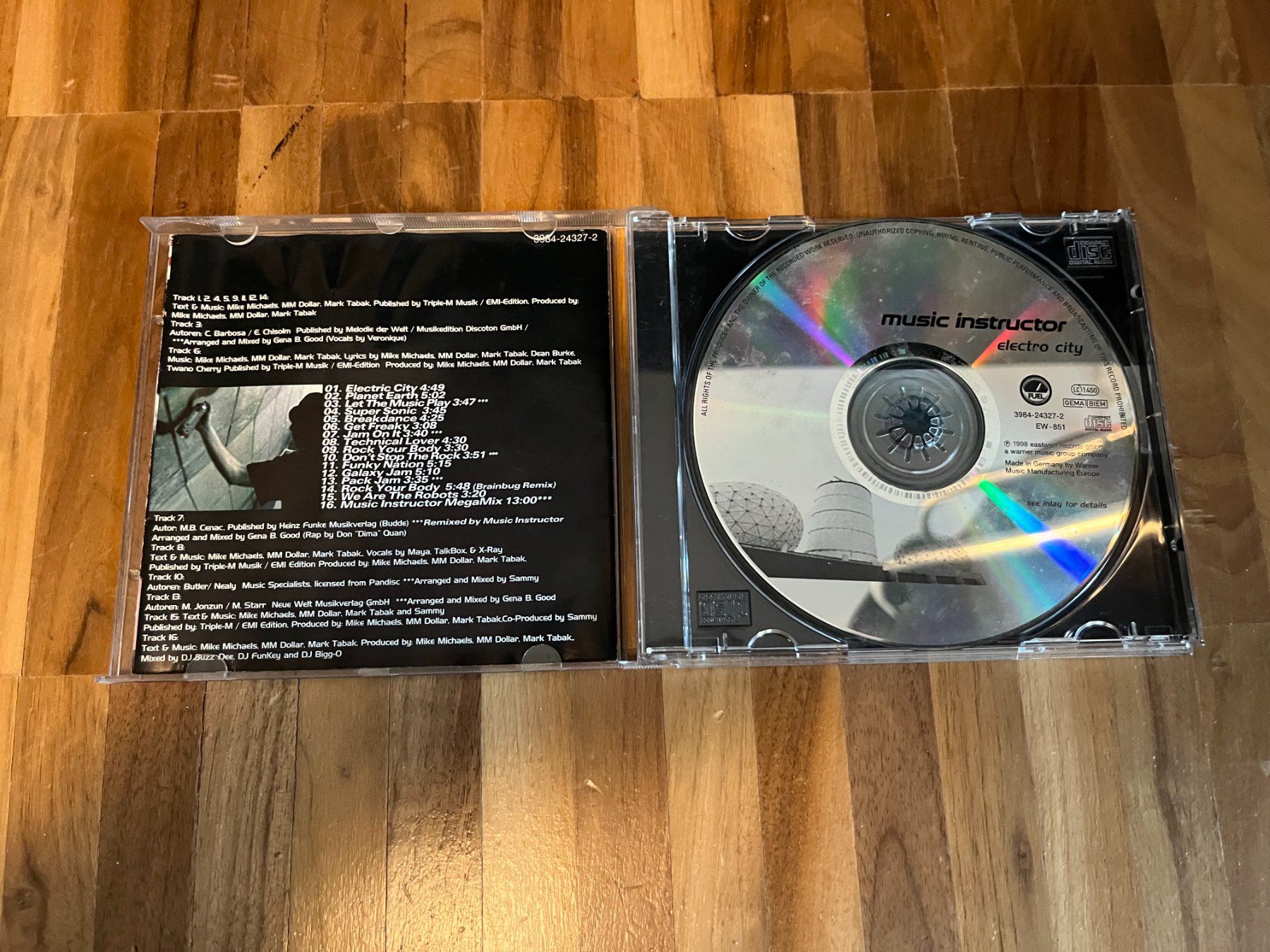 CD: Music Instructor - Electro City – Usato da Zürich venduto da Patrao01 1