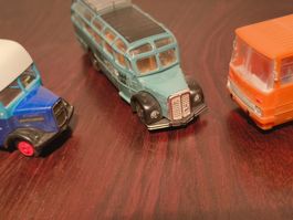 3 Modell Auto Saurer MAN Ikaris Rocco Martini Schwarz Bau