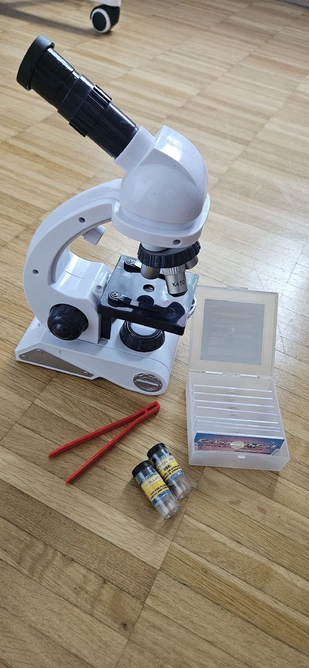 Microscopi: Kinder-Mikroskop-Set  – Nuovo (secondo la descrizione) da Kappel SO venduto da bas_nkt9