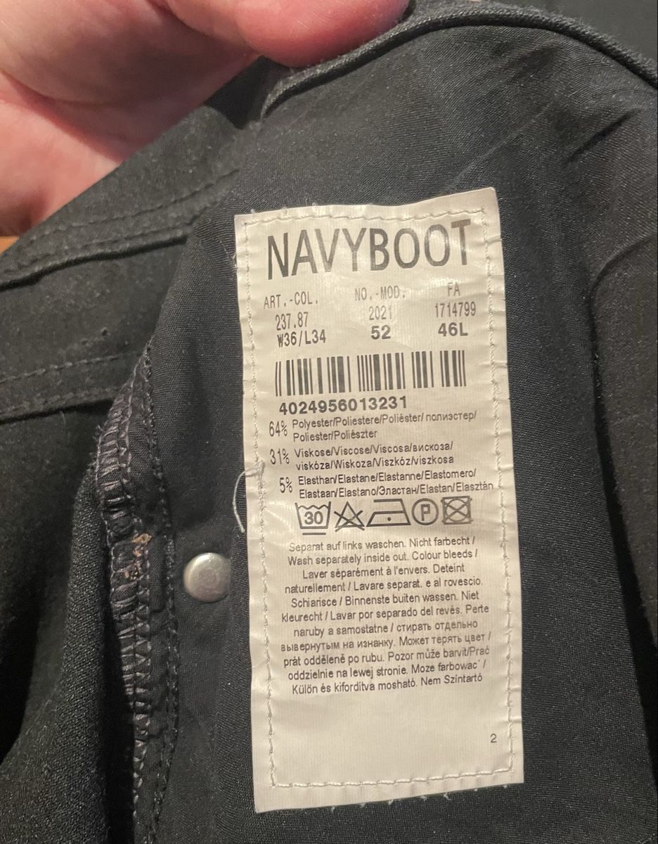 Pantaloni: Herren Hose  von Navyboot – Usato da Pfaffnau venduto da Loefibu 2