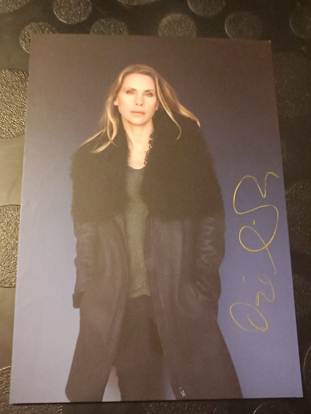 Autografi: Tanja Schleiff - handsignierte Autogrammkarte – Usato da Menziken venduto da Artographs