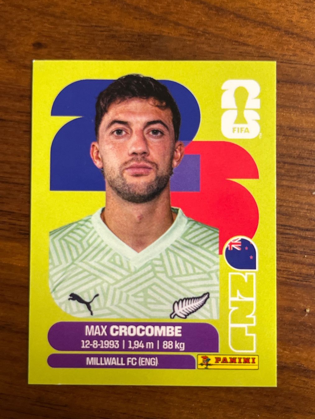 Panini Sammelbilder & Trading cards: NZL 2 Panini WM26 – Neu (gemäss Beschreibung) aus Au ZH von blurayundvideospiele