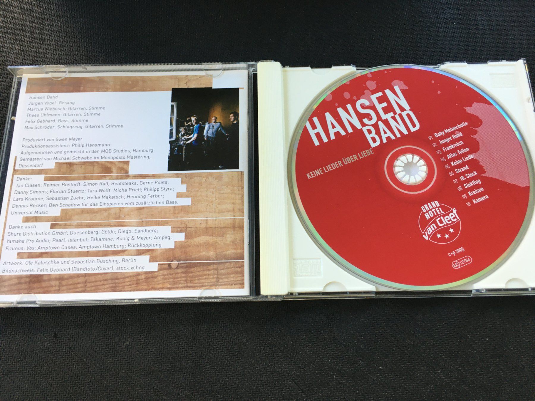 CD: Hansen Band - Keine Lieder über Liebe -CD- – Usato da St.Gallen venduto da MedienJoe 1