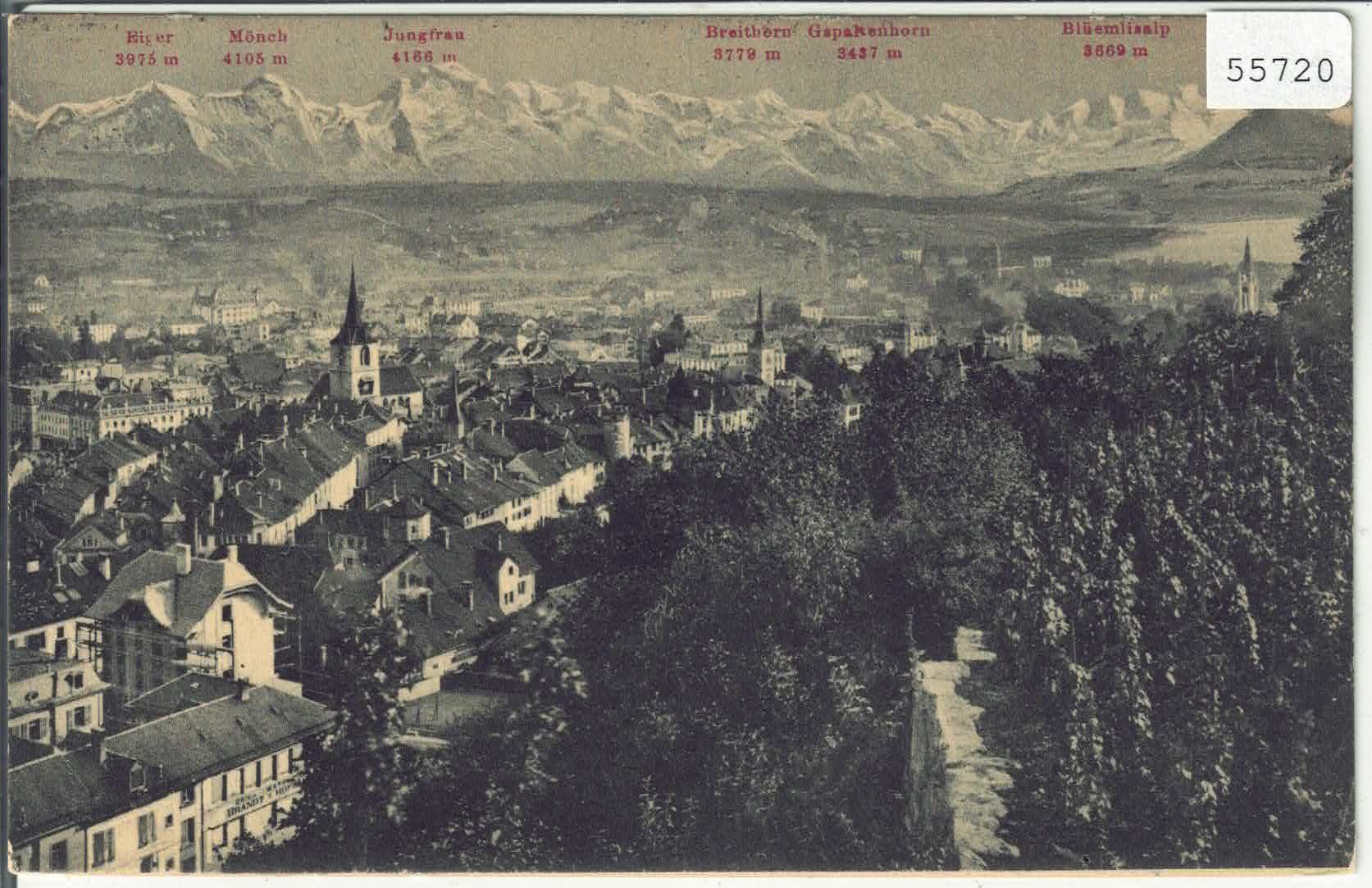 Cartes postales: Biel-Bienne - Vue generale - Generalansicht – D'occasion à Ettingen par Kartenplanet