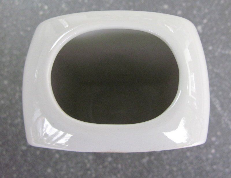 Vasi & Recipienti: Blumenvase mit braunem Decor – Usato da Bischofszell venduto da Pfau0 4