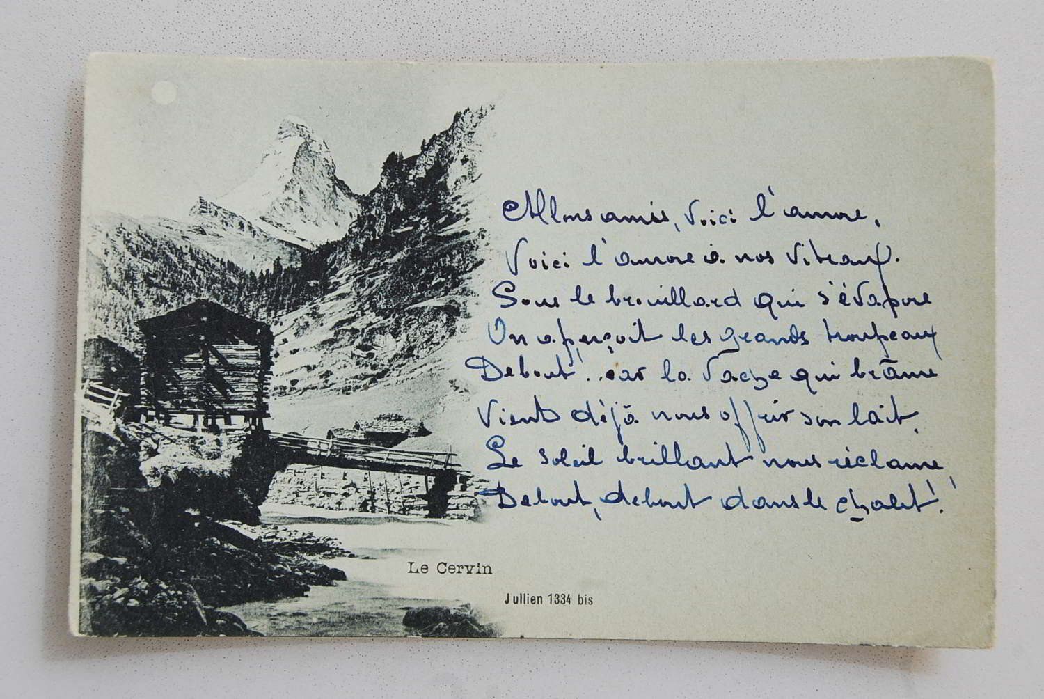 Cartes postales: AK Le Cervin – D'occasion à Rüfenacht BE par Toro06