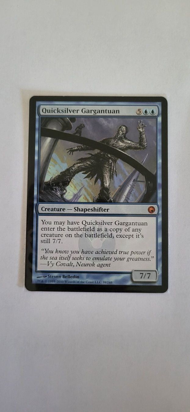 Magic The Gathering Carte collezionabili: MTG - Quicksilver Gargantuan – Usato da Münsingen venduto da Heroism2010