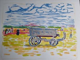 KARL LANDOLT LITHOGRAPHIE SIGNIERT NUMMERIERT