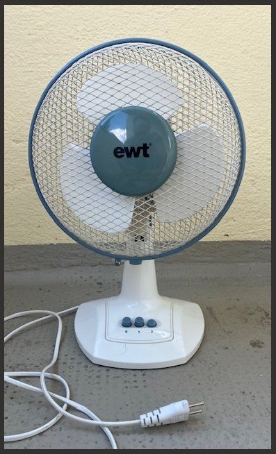 Ventilatori: EWT Vento Comfort 23 Tischventilator, ventilator    28cm – Usato da Rümlang venduto da ron2000