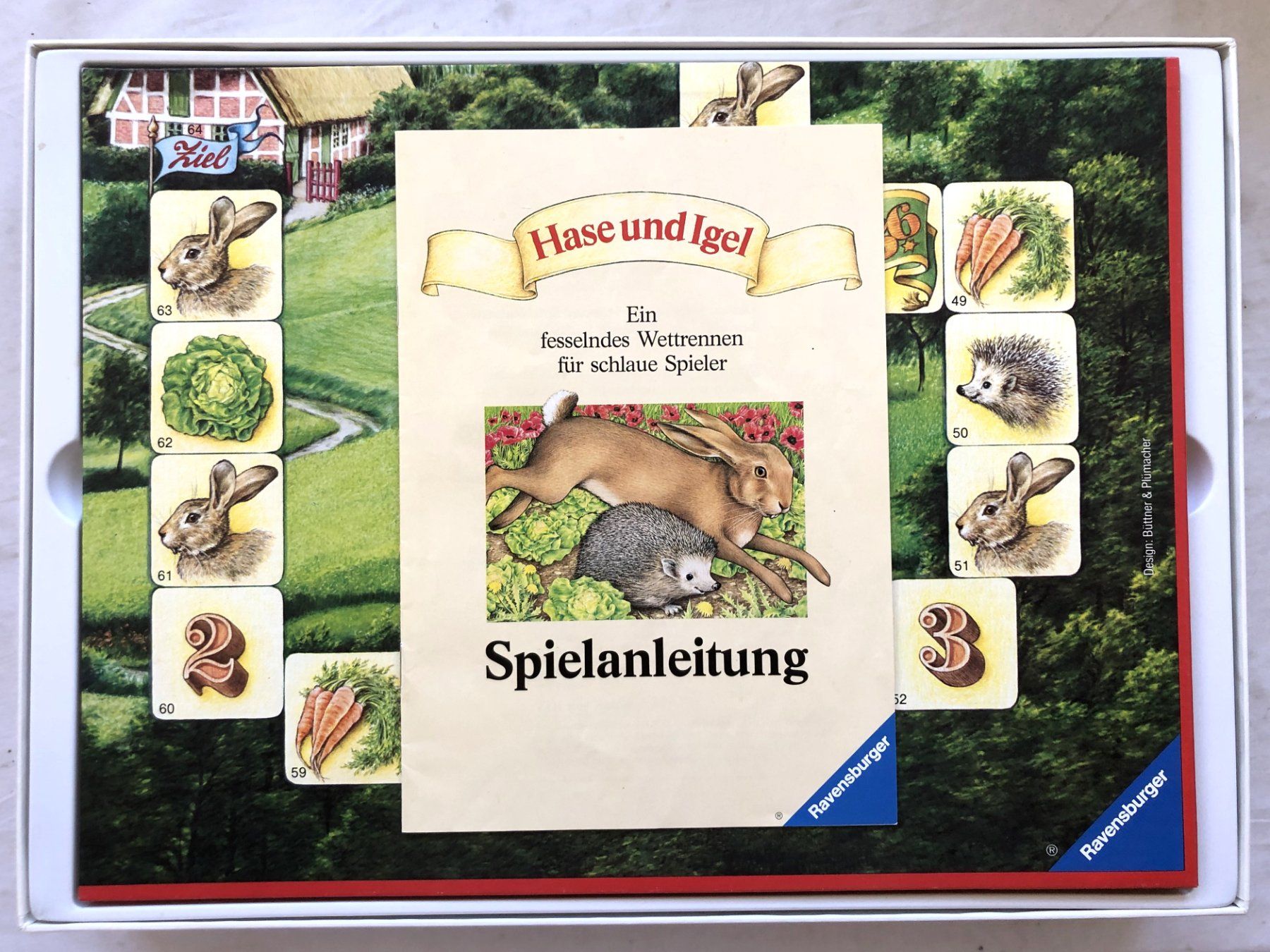 Ravensburger Spiele: Hase und Igel - Ravensburger Spiel - 1985 – Gebraucht aus Schaffhausen von durruti 1