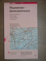 Landeskarte Thunersee-Zentralschweiz 1:100'000 swisstopo