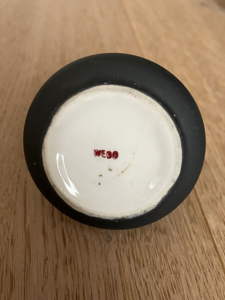 Vasi & Recipienti: Schwarze Vase mit Rosenmuster – Usato da Birmenstorf AG venduto da matchless000 2
