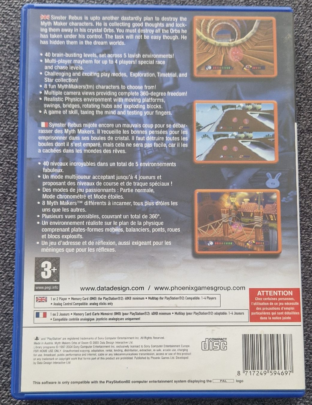 Sony Spiele: Myst Makers - Orbs of Doom PS2 FR – Gebraucht aus Villars-sur-Glâne von MrLobTec 2