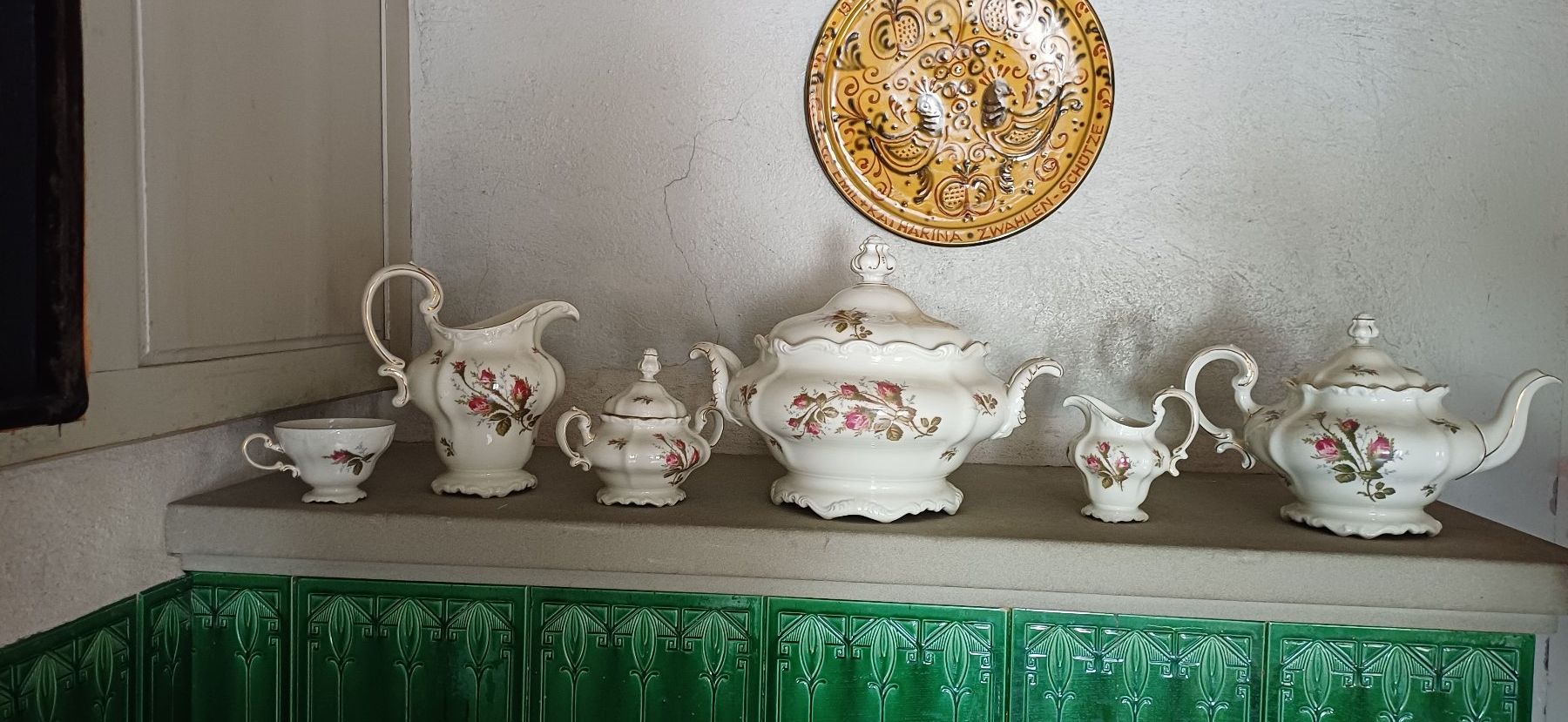 Rosenthal Set di piatti: Geschirr-Set Rosenthal "Pompadour", 56-teilig – Usato da Porrentruy venduto da mzw_7rcs