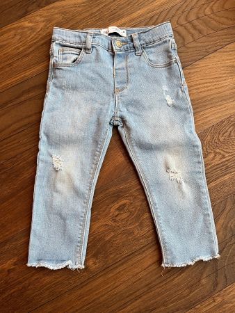Jeans Hose Mädchen Gr. 92 Zara