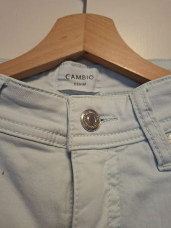 Cambio Jeans, eisblaue Sommerjeans, Grösse 28!
